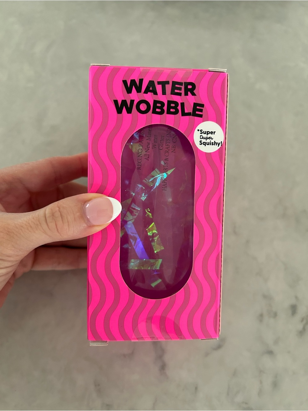 Water Wobble Pink Squishy by J’adore